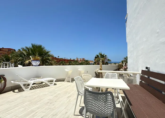 Sunset Ocean View With Patio A By-tenerife365 Feriehus Costa Adeje (Tenerife)