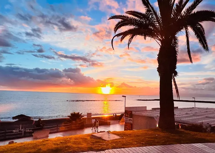Sunset Ocean View With Patio A By-tenerife365 Feriehus